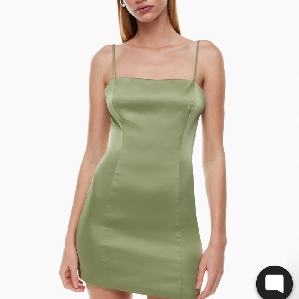 Aritzia shimmer dress